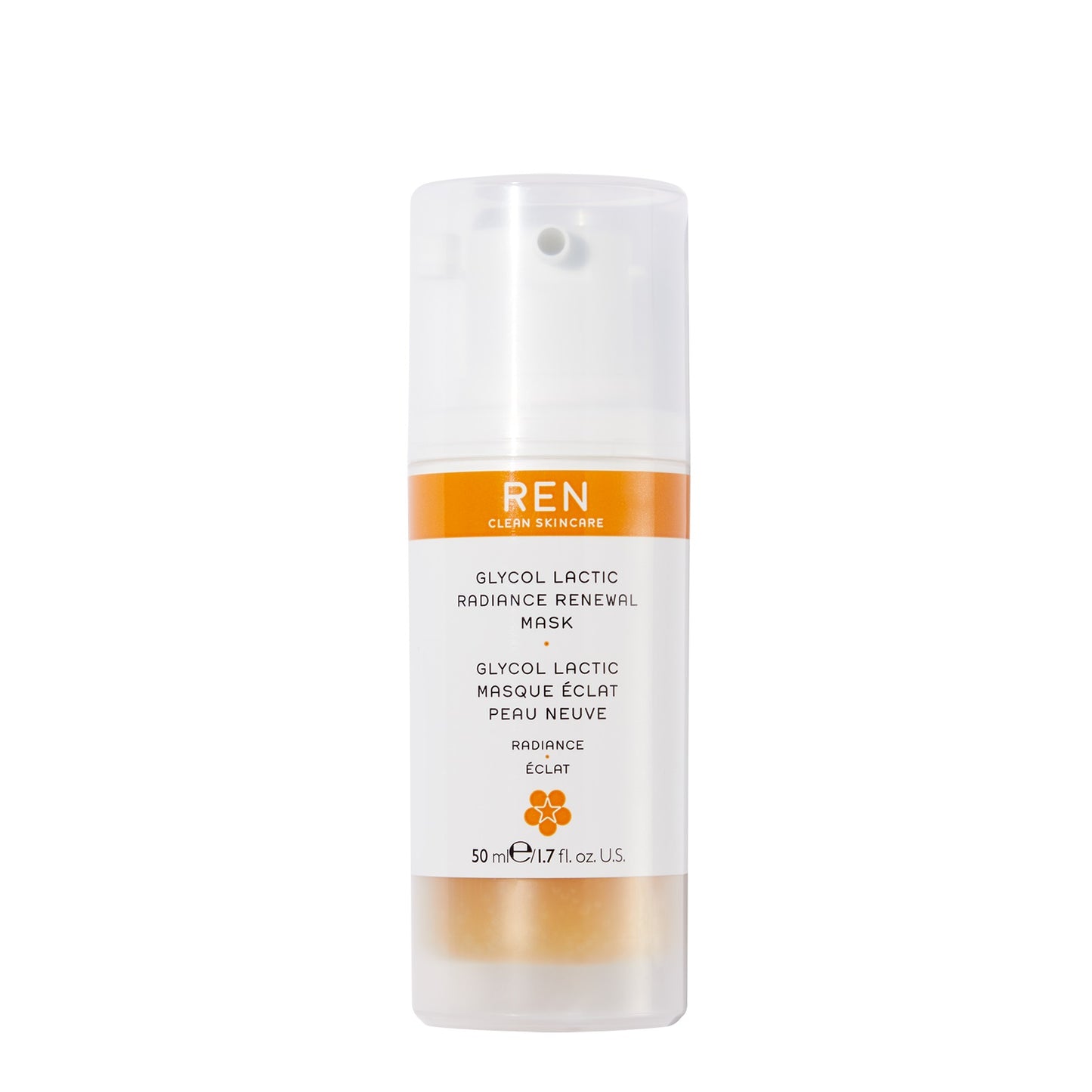 REN CLEAN SKINCARE RADIANCE GLYCOL LACTIC MASK