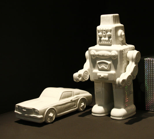 Decorazione Memorabilia My Robot - / Robot in porcellana di Seletti